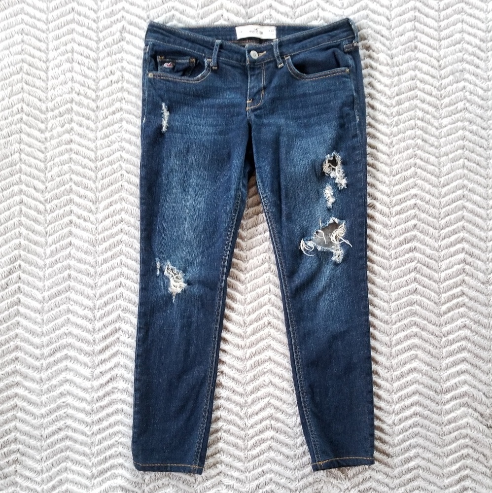 Hollister Distressed Skinny Jeans